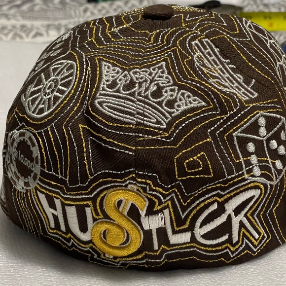 Detailed Brown City Hunter Hustler Cap - Size Medium HU$TLER - Picture 12 of 17